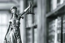 Foto: Statue von Justitia